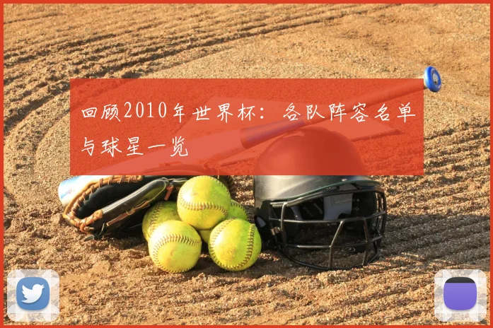 回顾2010年世界杯:各队阵容名单与球星一览