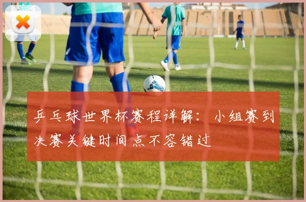 乒乓球世界杯赛程详解：小组赛到决赛关键时间点不容错过